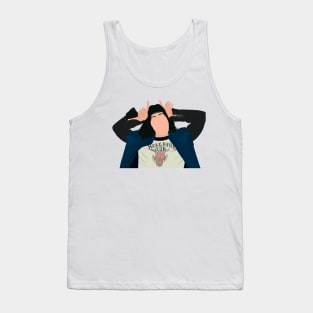 Stranger Things Eddie Fan Art Tank Top